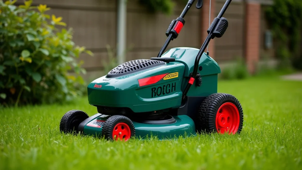 Bosch AHM 38 G Manual Garden Lawn Mower Explained Simply