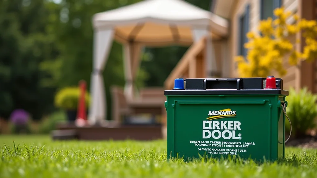Lawn and Garden Battery Options at Menards: A Detailed Guide